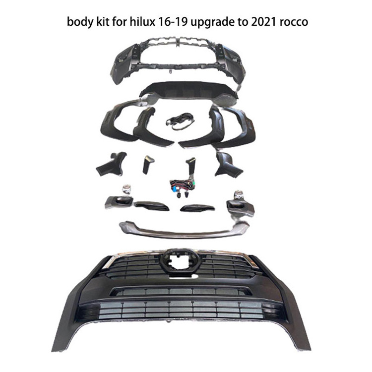 Wholesale good quality body kit for 16+revo upgrade to 2021revo