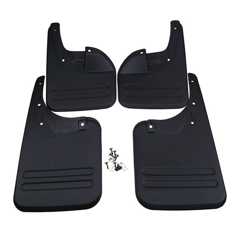 Custom universal car trailer mud guard flaps plastic fender splash flare mudguards for jeep wrangler JL accessories