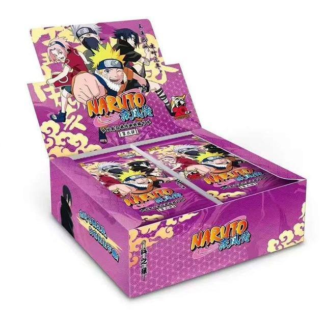 Wholesale kayou narutoes card Character japanese full set anime playing cards for Children's Collection Boy Gifts