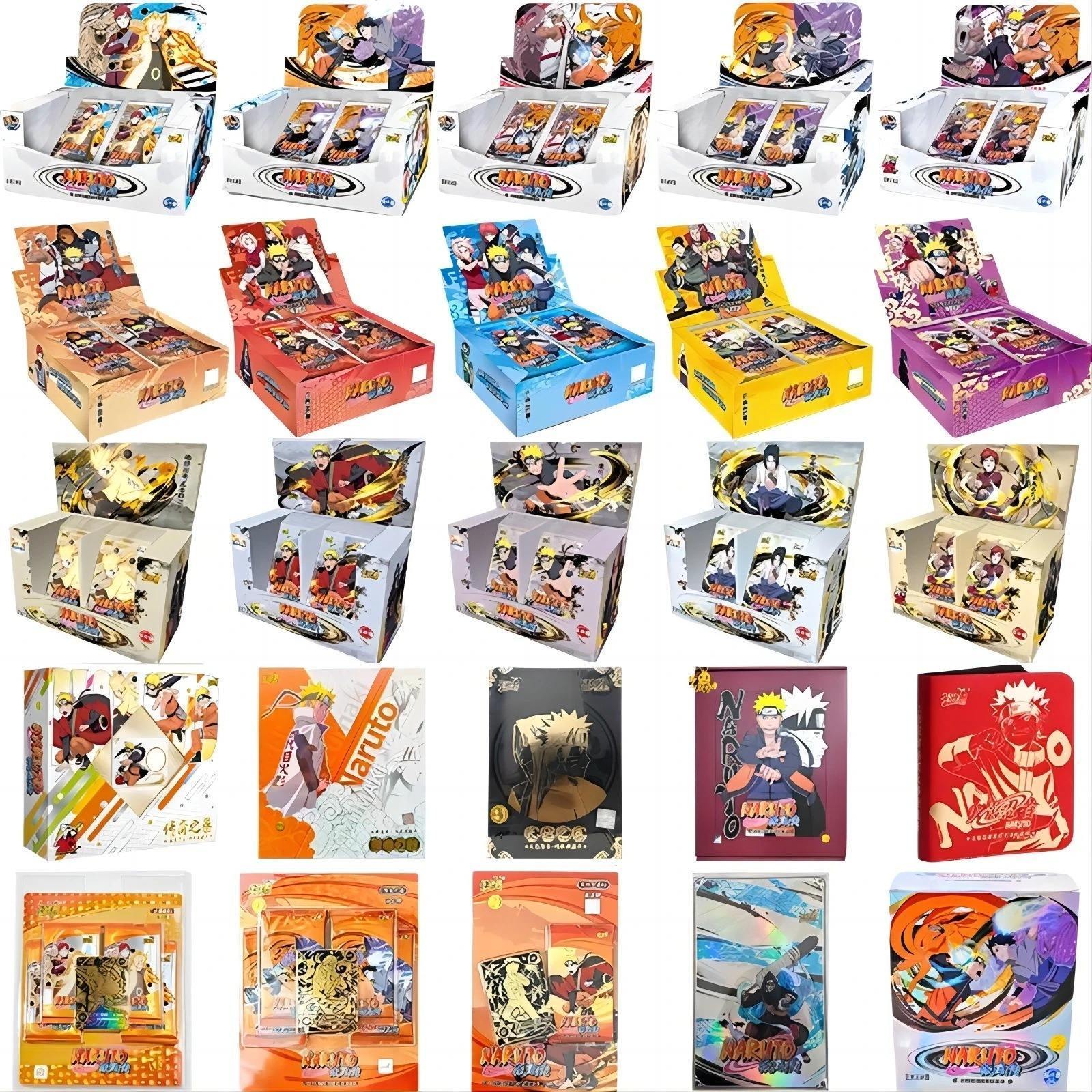 Wholesale kayou narutoes card Character japanese full set anime playing cards for Children's Collection Boy Gifts