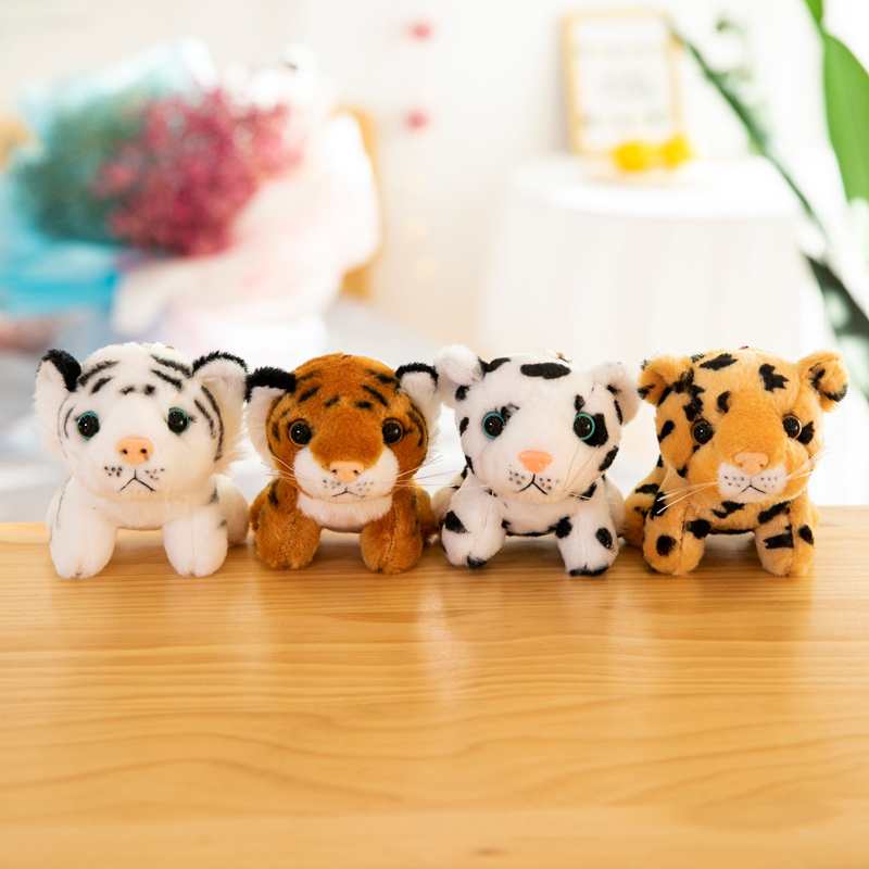 Stock Mini Cute Animal Key Chain Soft Plush Toy adorable Keychain Small Stuffed Animal Stuffed backpack Accessory