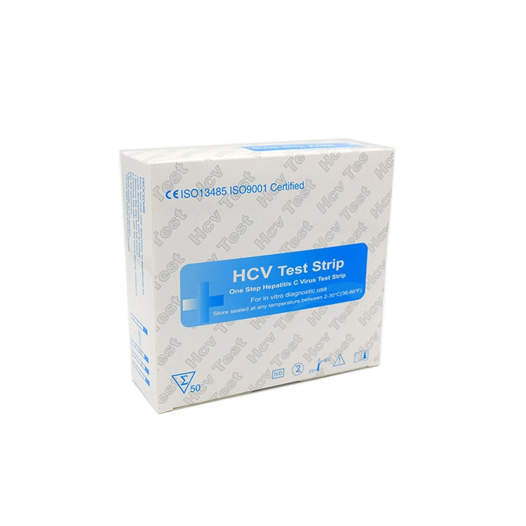 One Step Rapid Medical Diagnostic HCV Cassette/HCV Rapid Test Kits Colloidal Gold With High Quality