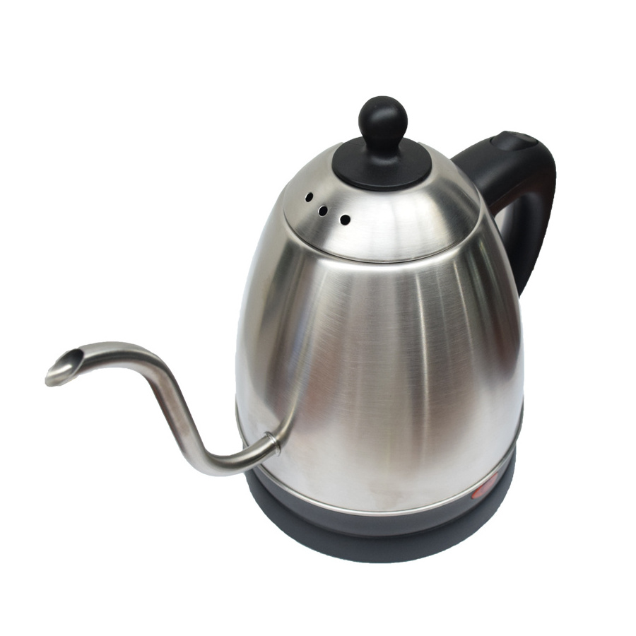 Lovely Small Capacity 1.2L Gooseneck Stainless Steel Automatic Power-off Electric Tea Kettle