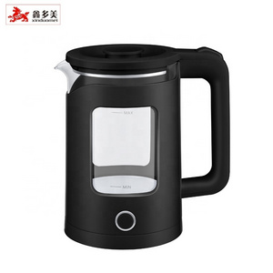 XDM706 Healthy Borosilicate Glass 1.5L Electric Kettle 1360W Beautiful Blue Indicator Faster Boiling