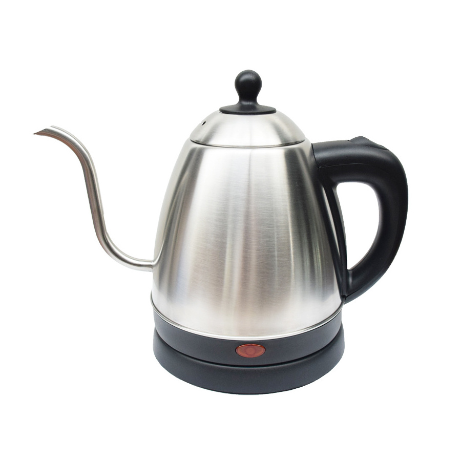 Lovely Small Capacity 1.2L Gooseneck Stainless Steel Automatic Power-off Electric Tea Kettle