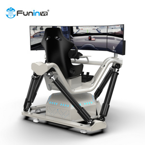 VR Sim Attractive Virtual Reality Simulator Racing Entertainment Game Dynamic Vr Racing Car Simulator Equipment VR Racing Cars