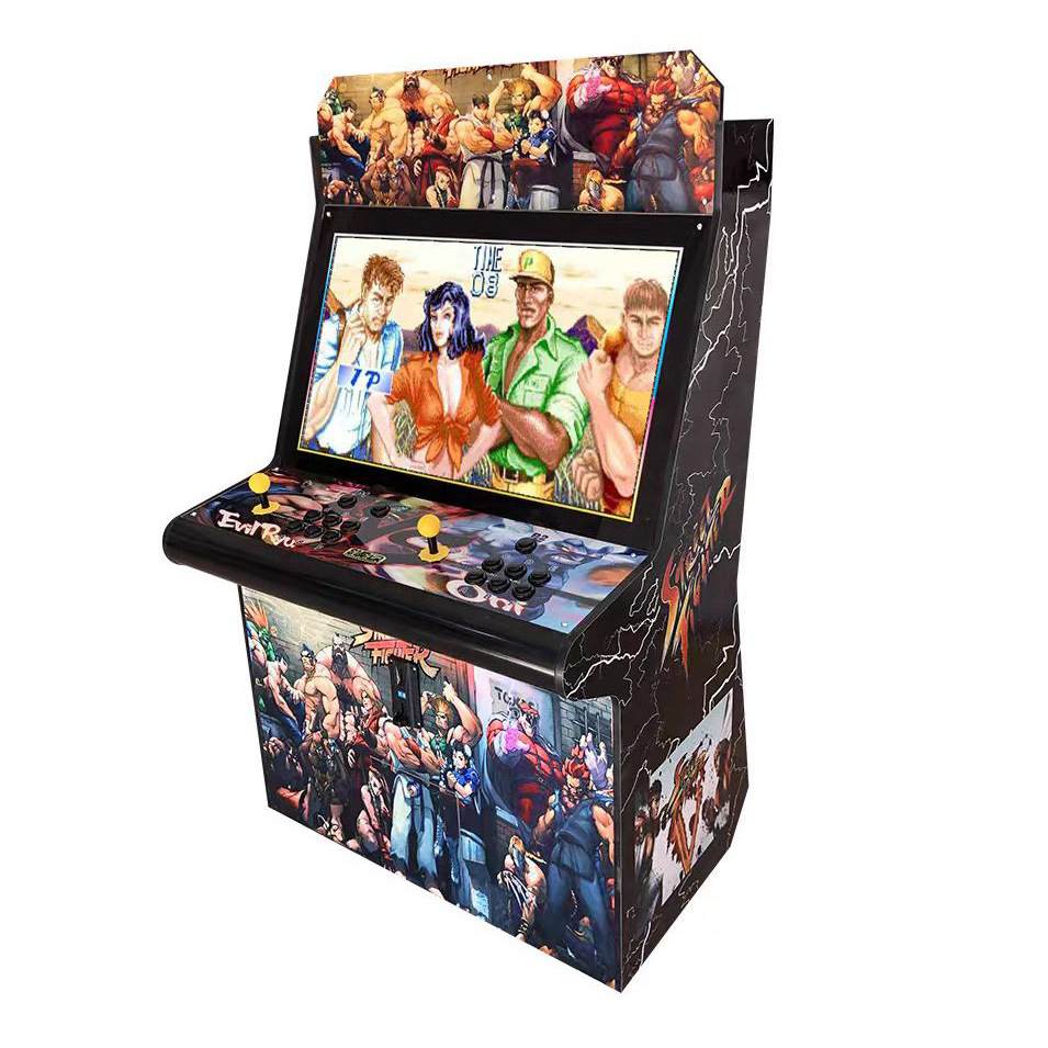 Sales Cheap Fighting Cabinet Video Game Machine Coin-Operated Street Fighter Arcade Coin Machine Game Kids Playground