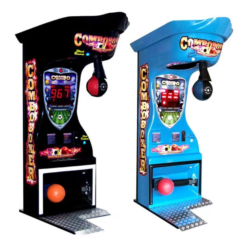 Amusement Park Adults Electronic Hammer Boxing Machine Coin Operated Game Electronic Arcade Boxing Game Machine