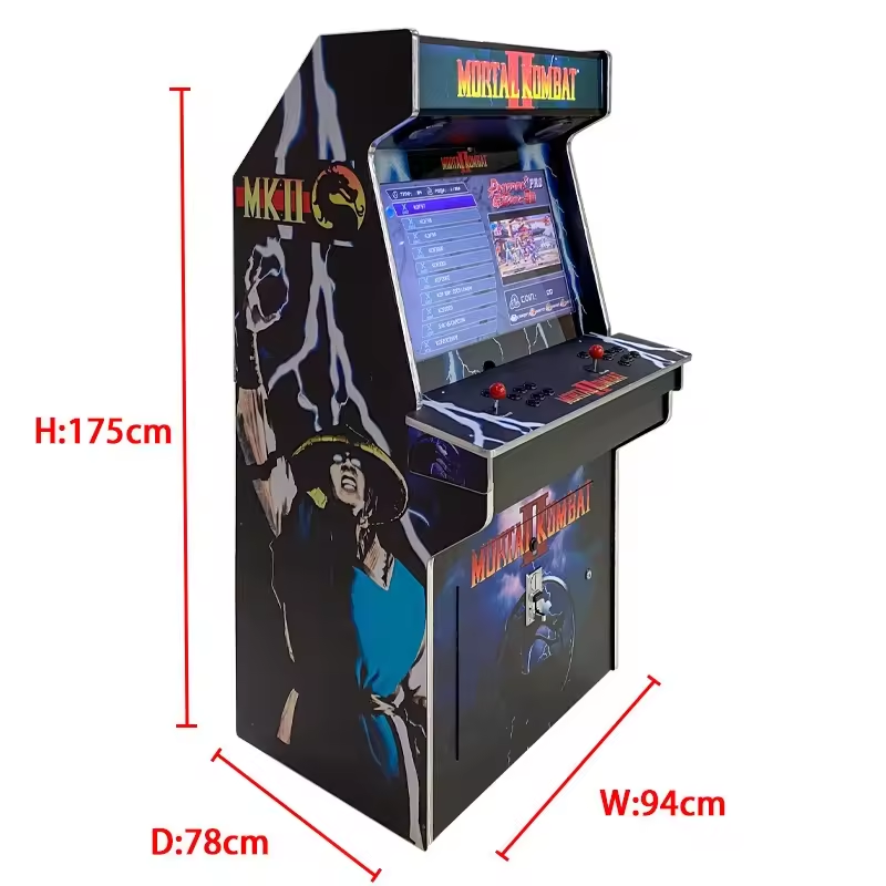 Sales Cheap Fighting Cabinet Video Game Machine Coin-Operated Street Fighter Arcade Coin Pusher Arcade Game