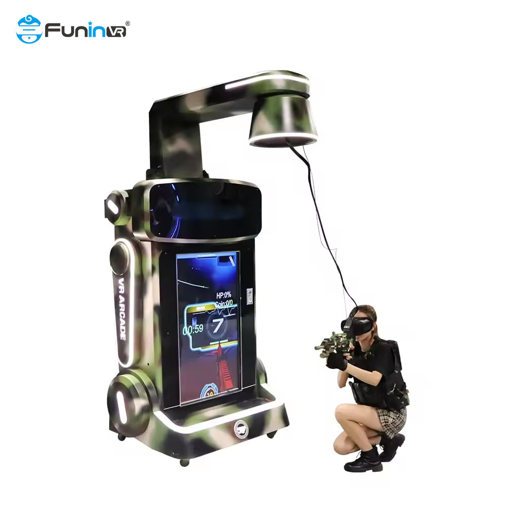 Indoor Vr Shooting Arcade Game 9d Simulation Virtual Reality Gun Attractive Experience Game Simulator Vr Walker Shooting Game