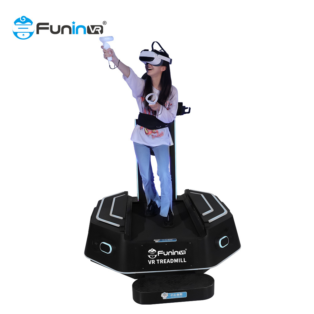 Home 9d Virtual Reality 360 Degree Vr Treadmill Machine Simulator With Gaming Treadmills Walk Vr Machine Simulator Price Cheap