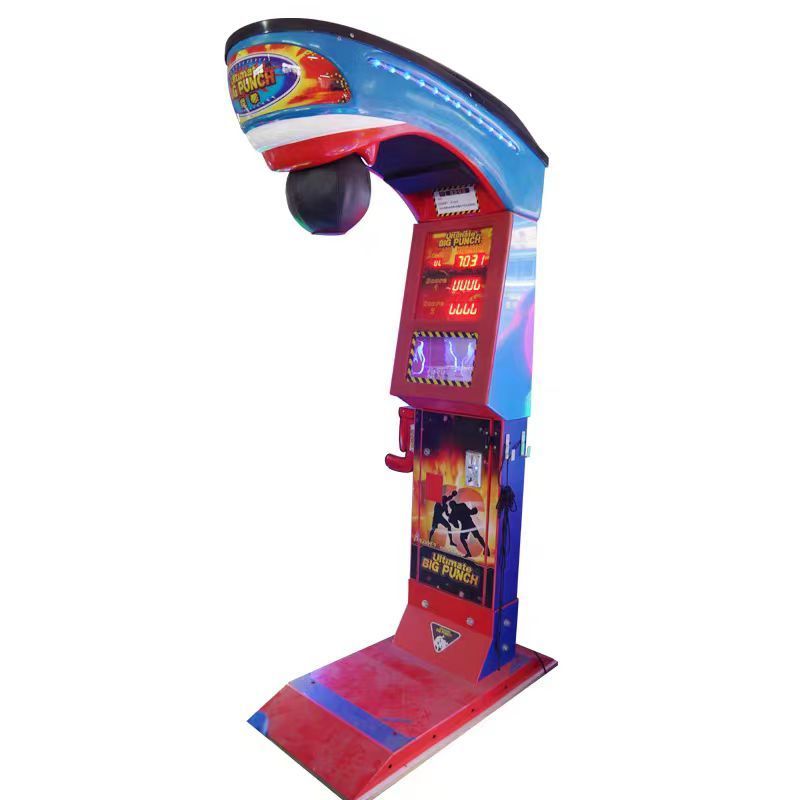 Amusement Park Adults Electronic Hammer Boxing Machine Coin Operated Game Electronic Arcade Boxing Game Machine