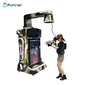 Indoor Vr Shooting Arcade Game 9d Simulation Virtual Reality Gun Attractive Experience Game Simulator Vr Walker Shooting Game