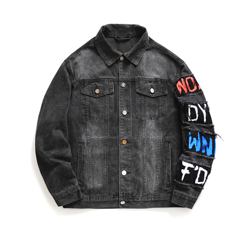 OEM Denim jacket manufacturer fashion custom men's jean denim jackets clothing