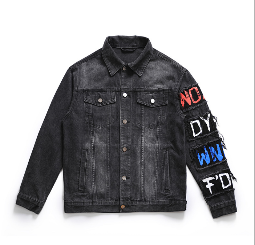 OEM Denim jacket manufacturer fashion custom men's jean denim jackets clothing