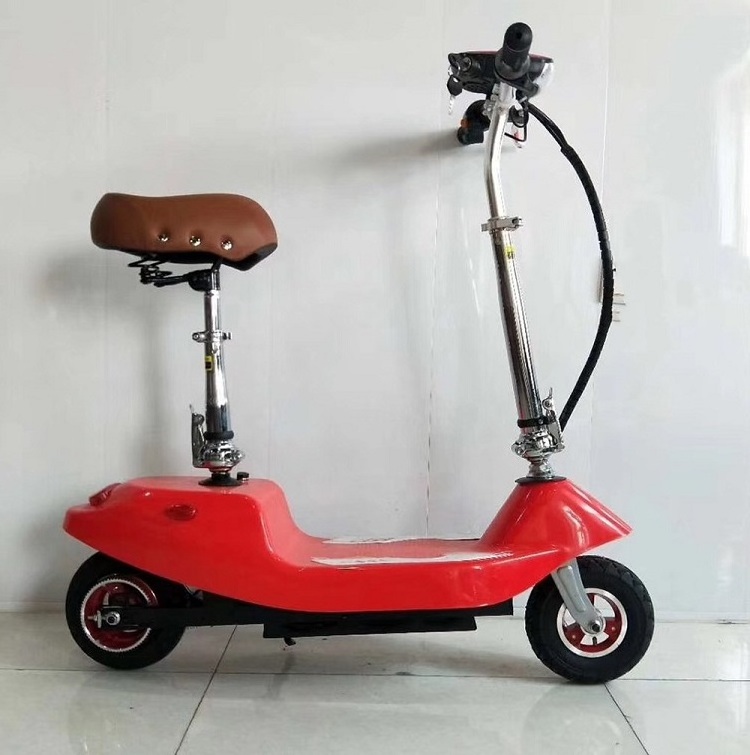 8 inch flat dolphin folding electric scooter portable style