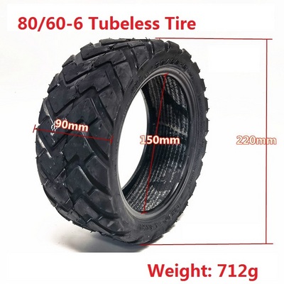 80/60-6 Tubeless Pneumatic Tire  Chaoyang Tire