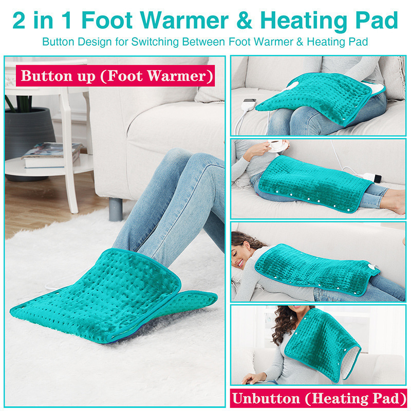 Wholesale household electric blanket adjustment hot compress single heating blanket warm feet heating blanket