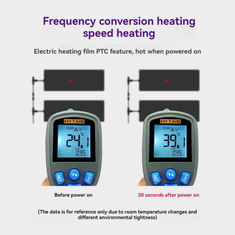 Hot sell 10v graphene ptc electric underfloor heating film far infrared heat floors safe radiant floor heating