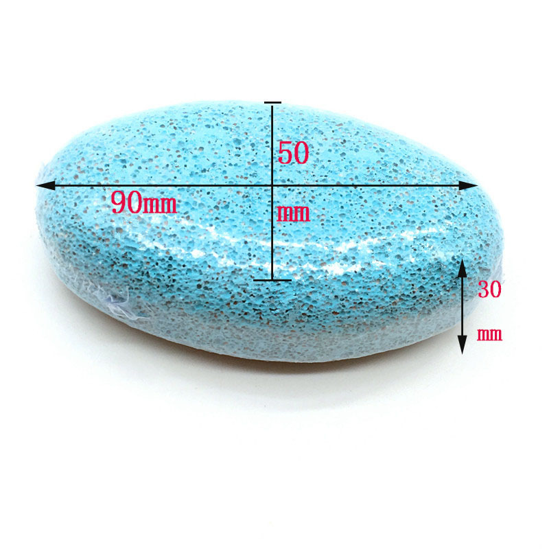 oval shape foot scrubber pumice stone exfoliating stone for feet