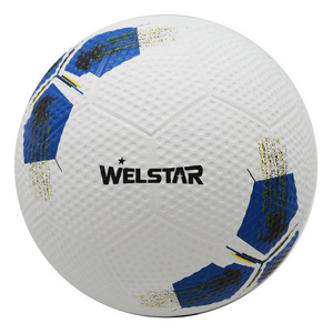 Good Hand Feeling Rubber Football Customized logo Soccer Ball for Promotion Outdoor Sports