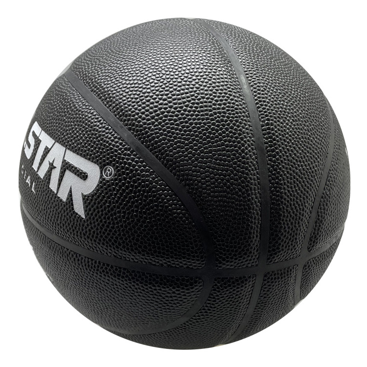 High Quality Leather Design Logo Basketball Customized In Bulk Basketball Factory