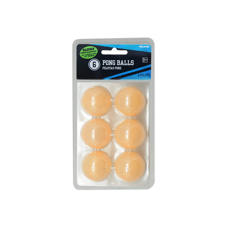 Hot Sale Glow in Dark Table Tennis Balls PingPong balls diameter 40MM