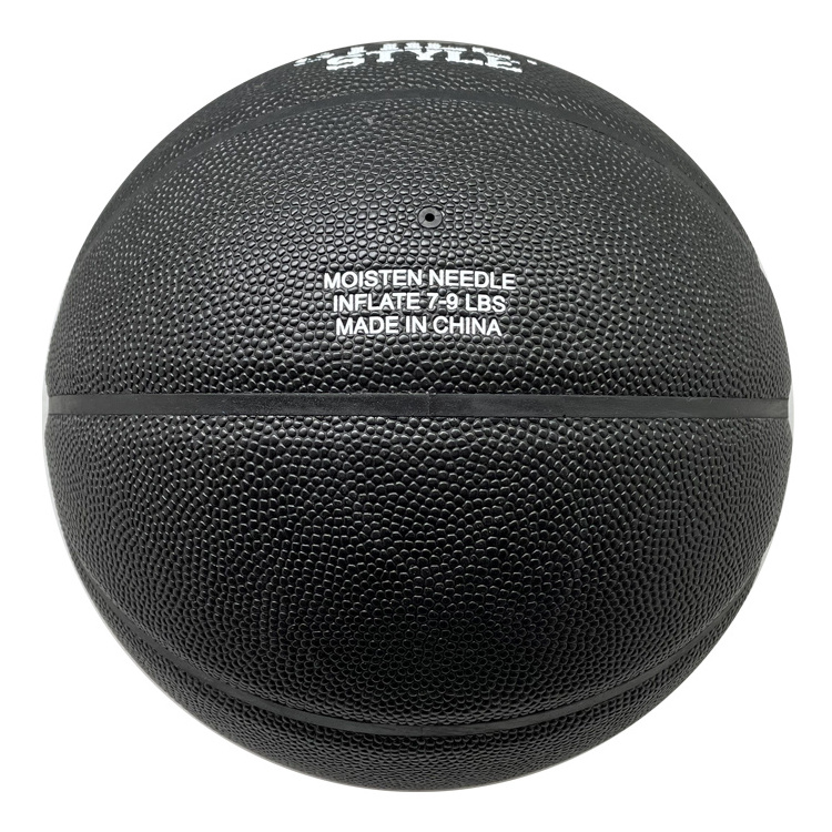 High Quality Leather Design Logo Basketball Customized In Bulk Basketball Factory