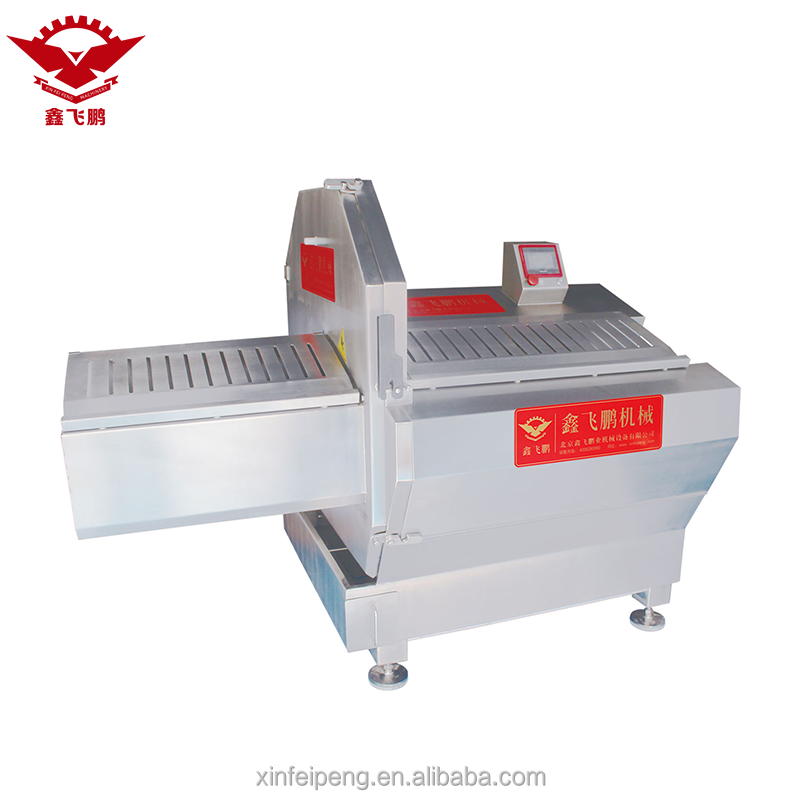 Commercial  360mm Frozen Meat Slicer Pork Belly Portion Slicer Industrial Bacon Chop Meat Cubes Cutter