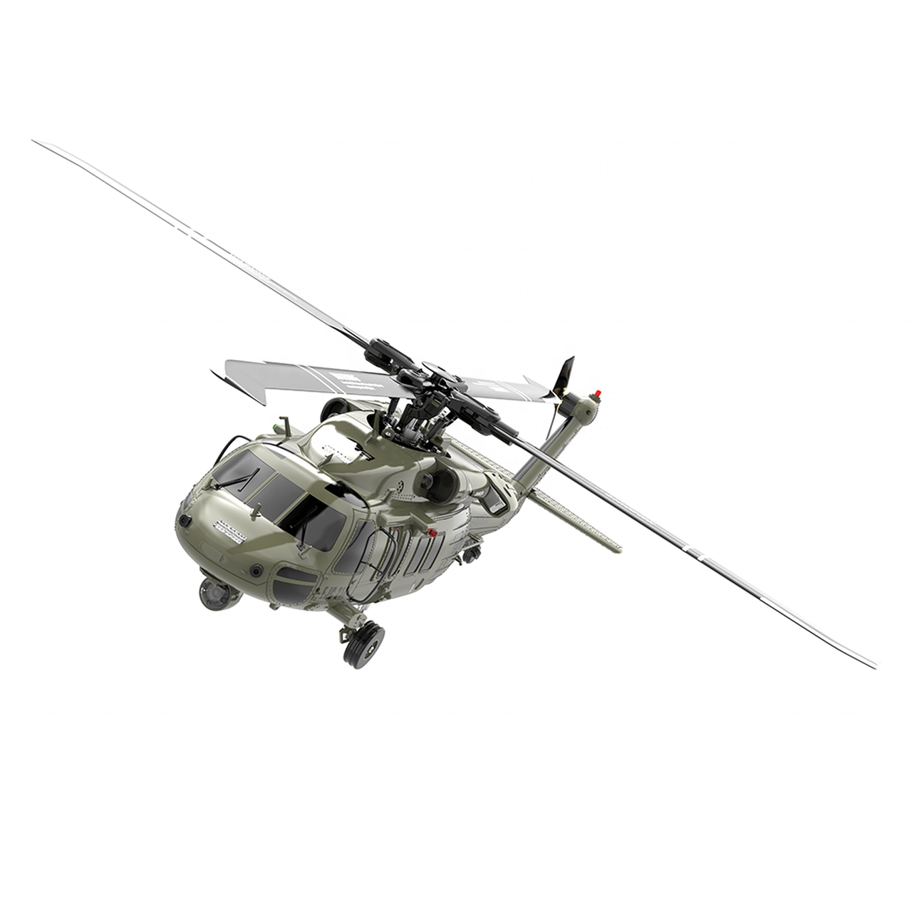 free shipping 1:47 Scale Black Hawk 2.4Ghz 6 Axis Gyro Direct Drive EIS Brushless Remote Control Helicopter