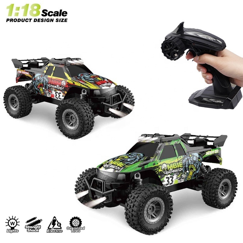 Wholesale 2.4Ghz TPR Hollow Tire High Speed 15KM/H RC Off Road Vehicle Remote Control Car Toy