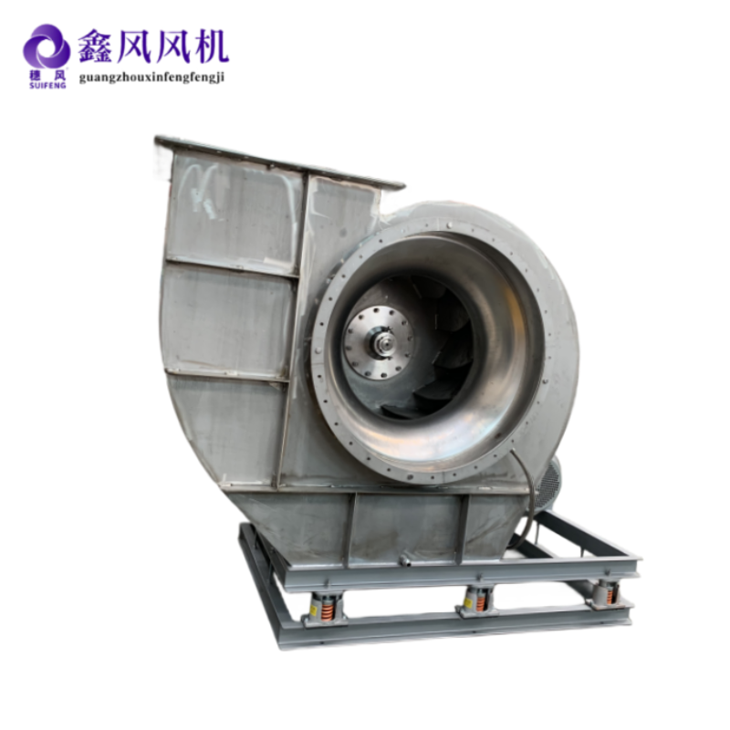 Low Noise Dust Removal Smoke Exhaust Centrifugal Fan Industrial Strong Cooling Blower