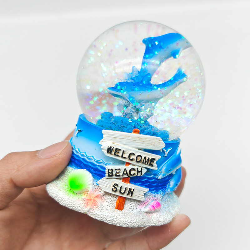 Resin Craft Romantic Snow Globe Wedding Souvenirs Gifts Favors Snow Globe Custom Dancing Couple Snowball Souvenir