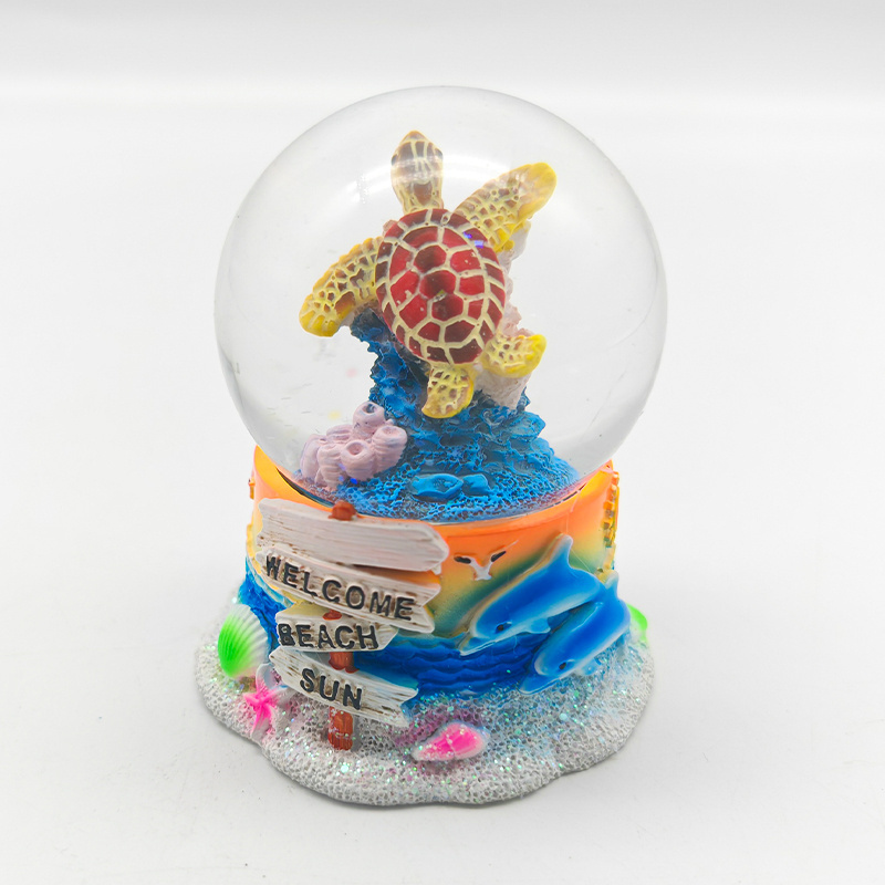 Resin Craft Romantic Snow Globe Wedding Souvenirs Gifts Favors Snow Globe Custom Dancing Couple Snowball Souvenir