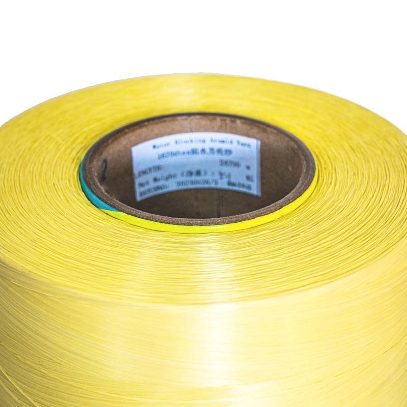 PET polyester yarn polyester fiber for fiber optic cable Instead of  Aramid