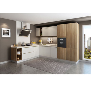 White Wood Kitchen Cabinets Factory OEM