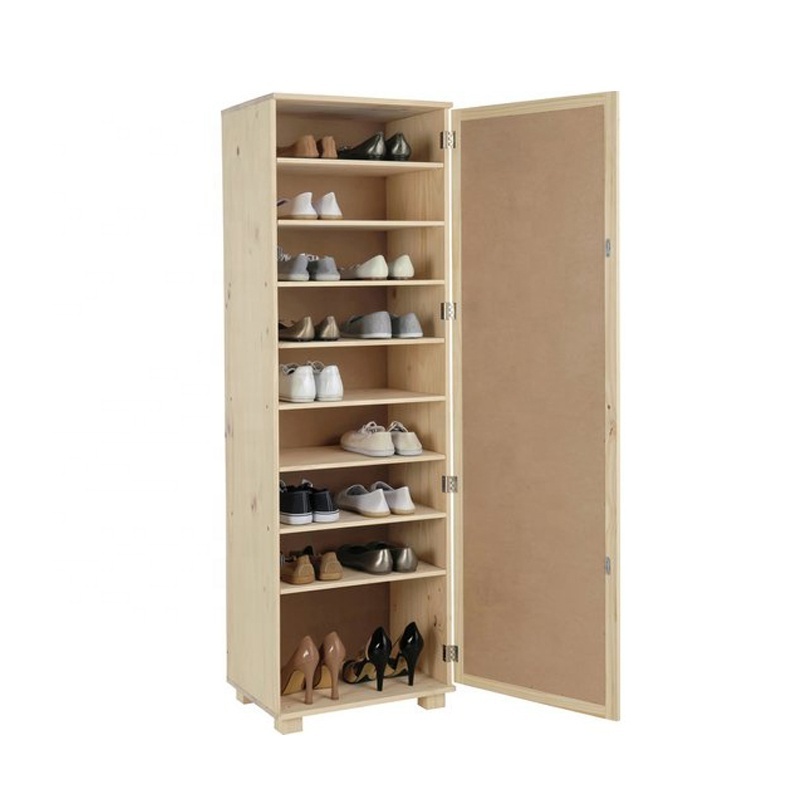 adjustable mirrored 10 Tier Shoe Cabinet Shoe Rack Store Up To 30 Pairs Shoes Perfect For Entryway Hallway And Bathroom