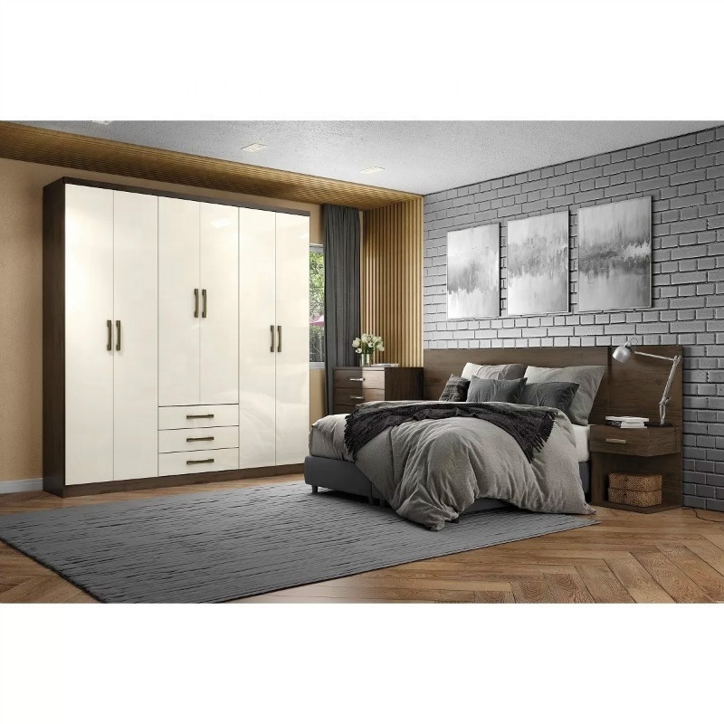 godrej almirah Wardrobe Specific Use and Modern Appearance foldable wardrobe with 6 door 3 drawer