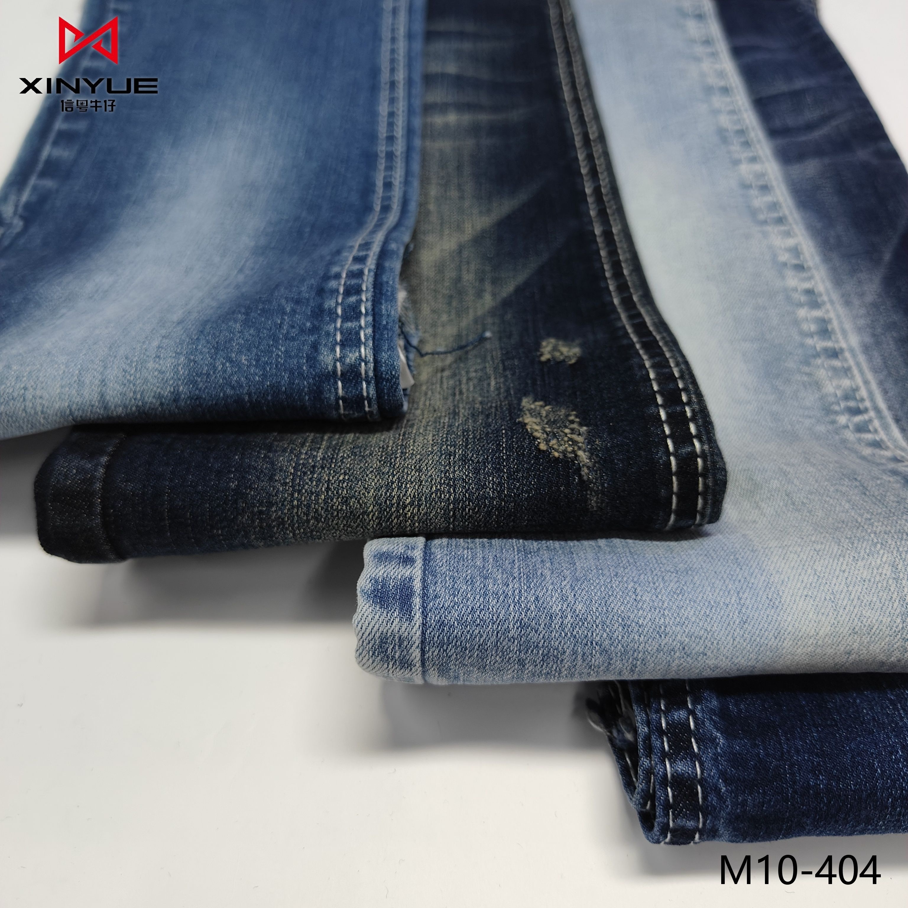 98 Cotton 2 elastane cotton slub denim fabric for xinfuyuan2023