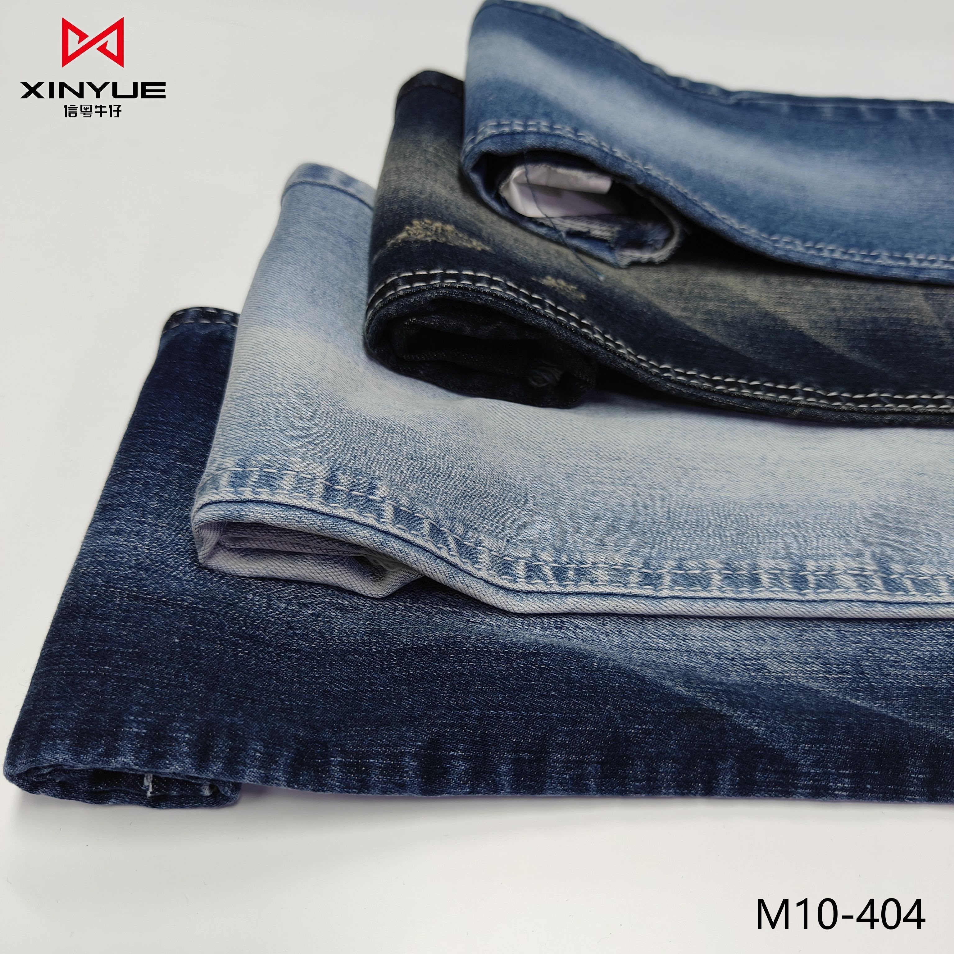 98 Cotton 2 elastane cotton slub denim fabric for xinfuyuan2023