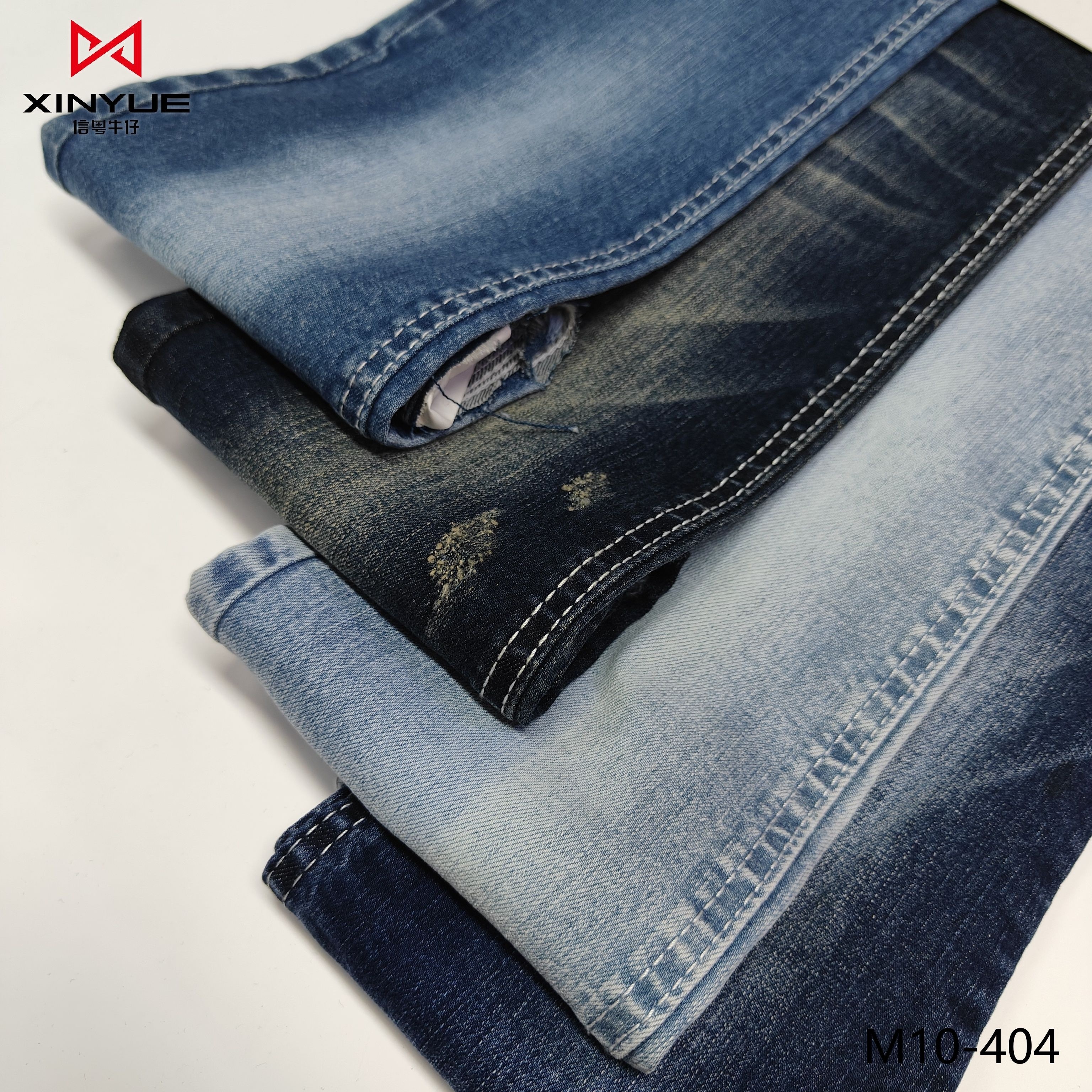 98 Cotton 2 elastane cotton slub denim fabric for xinfuyuan2023