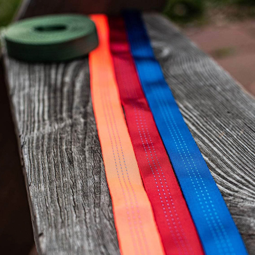 High quality 1 inch tubular design durable custom heavy duty climbing strap nylon webbing for outdoor