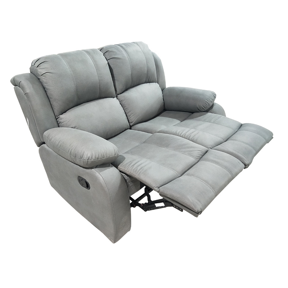 Classic hot sell high quality  modern design fabric cover recliner 2 love seater loveseat for living room sofa set