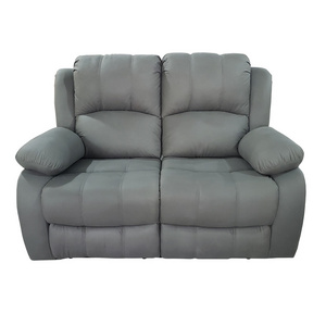 Classic hot sell high quality  modern design fabric cover recliner 2 love seater loveseat for living room sofa set