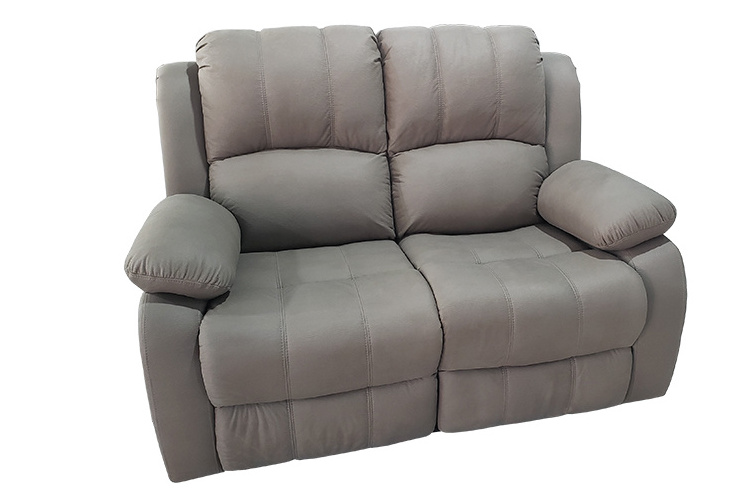 Classic hot sell high quality  modern design fabric cover recliner 2 love seater loveseat for living room sofa set