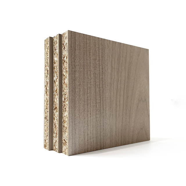 Xingang 18mm Poplar core Melamine Moisture resistant particle board