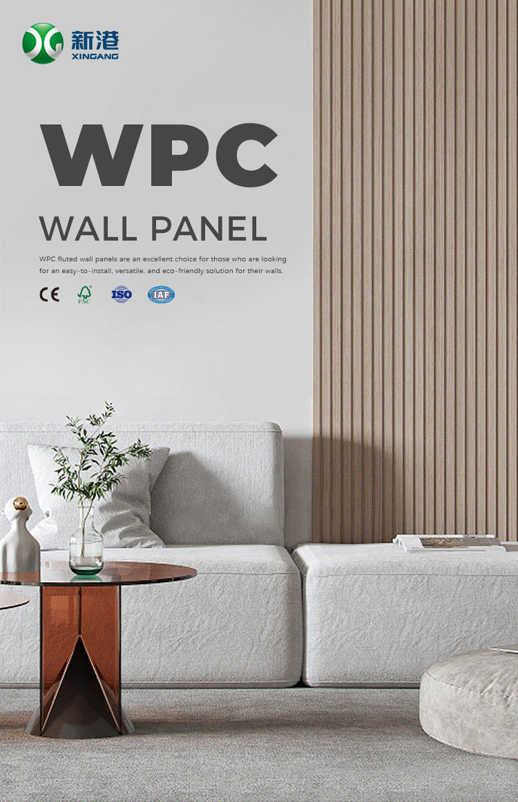 Wpc Wall Panel Wallboard fluted Wall Panels interior wall cladding wpc board