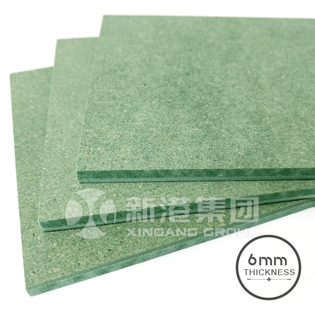 E0 E1 grade MDF HDF waterproof melamine MDF 1220x2440mm For Furniture or packing