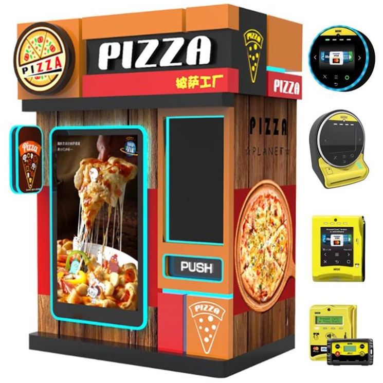 Pizza Forno Vending Machine Cashless System Out Door Pizza Vending Machines Snack And Drinks Machine