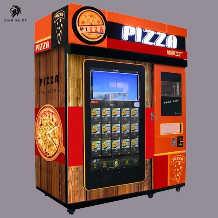 Pizza Automat Food Vending Machine Commercial Wall Mounted Fast Food Automatic Pizza Vending Machine Maker